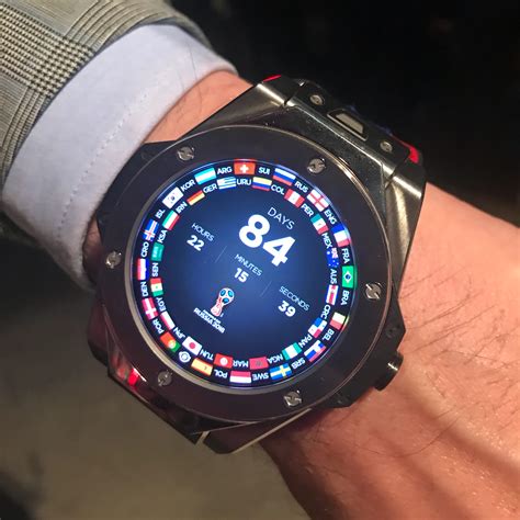 montre hublot connectée prix